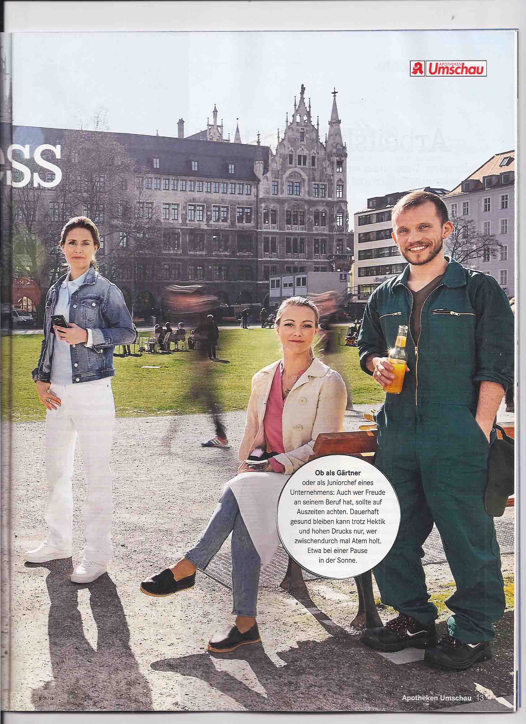 Titelbild Apotheken Umschau Juni B/2016 Weiterer Text über ots und httpa//www.presseportal.de/nr/52678:::www.presseportal.de/nr/52678 / Die Verwendung dieses Bildes ist für redaktionelle Zwecke honorarfrei. Quellenangabe: "obs/Wort & Bild Verlag - Apotheken Umschau"